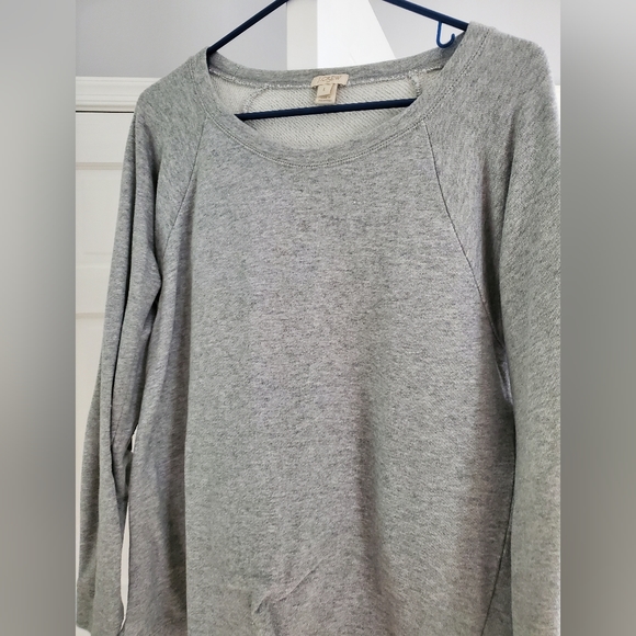 J.crew crewneck sweater with elbow patches - Picture 1 of 3